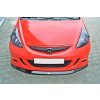 Maxton Design spoiler pod přední nárazník ver.1 pro Honda Jazz Mk1, černý lesklý plast ABS