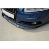 Maxton Design spoiler pod přední nárazník pro Audi A6 C6, černý lesklý plast ABS