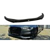 Maxton Design spoiler pod přední nárazník ver.2 pro Audi A6 C7, černý lesklý plast ABS, S-Line