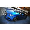 Maxton Design spoiler pod přední nárazník pro Audi A3, S3 8V, černý lesklý plast ABS