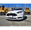 Maxton Design spoiler pod přední nárazník ver.1 pro Ford Fiesta ST Mk7 Facelift, černý lesklý plast ABS
