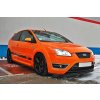 Maxton Design spoiler pod přední nárazník ver.2 pro Ford Focus ST Mk2, černý lesklý plast ABS