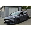 Maxton Design spoiler pod přední nárazník ver.2 pro Ford Focus RS Mk3, černý lesklý plast ABS