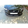 Maxton Design spoiler pod přední nárazník ver.1 pro Volvo V50, černý lesklý plast ABS