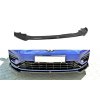 Maxton Design spoiler pod přední nárazník ver.2 pro Volkswagen Golf R Mk7 Facelift, černý lesklý plast ABS