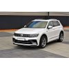 Maxton Design spoiler pod přední nárazník pro Volkswagen Tiguan Mk2 R-Line, černý lesklý plast ABS