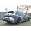Maxton Design prodloužení spoileru pro Audi RS6 C7 Facelift, černý lesklý plast ABS