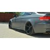 Maxton Design "Racing" difuzory pod boční prahy pro BMW M3 E92, plast ABS bez povrchové úpravy
