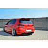 Maxton Design difuzor zadního nárazníku s bočními nástavci pro Volkswagen Golf GTI Mk6, plast ABS bez povrchové úpravy