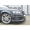 Maxton Design spoiler pod přední nárazník ver.2 pro Audi S3 8P Facelift, carbon-Look