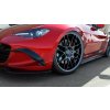 Maxton Design rámečky předního nárazníku pro Mazda Mx-5 Mk4 ND, carbon-Look