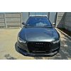 Maxton Design spoiler pod přední nárazník ver.2 pro Audi A6 C7, carbon-Look, S-Line