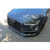 Maxton Design spoiler pod přední nárazník ver.2 pro Audi A6 C7, carbon-Look, S-Line