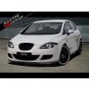Maxton Design spoiler pod přední nárazník pro Seat Leon Mk2, carbon-Look, předfacelift