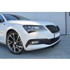 Maxton Design spoiler pod přední nárazník ver.1 pro Škoda Superb Mk3, carbon-Look