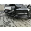 Maxton Design spoiler pod přední nárazník ver.2 pro Audi A3, S3 8V FL Facelift, černý lesklý plast ABS
