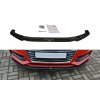 Maxton Design spoiler pod přední nárazník ver.1 pro Audi A4 B9, černý lesklý plast ABS