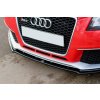 Maxton Design spoiler pod přední nárazník ver.1 pro Audi RS3 8P, černý lesklý plast ABS