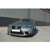 Maxton Design spoiler pod přední nárazník ver.1 pro Lexus IS Mk3, černý lesklý plast ABS
