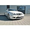 Maxton Design spoiler pod přední nárazník ver.1 pro Mercedes CLS C 219/AMG, černý lesklý plast ABS