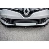 Maxton Design spoiler pod přední nárazník ver.1 pro Renault Clio Mk4, černý lesklý plast ABS