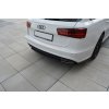 Maxton Design středový spoiler zadního nárazníku pro Audi A6 C7 FL, černý lesklý plast ABS