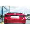Maxton Design prodloužení spoileru pro Mazda 6 Mk3 FL, černý lesklý plast ABS, Sedan