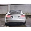 Maxton Design vložka zadního nárazníku pro Tesla Model S, černý lesklý plast ABS