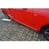 Maxton Design difuzory pod boční prahy pro Audi A4 B9, carbon-Look, S-Line