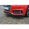 Maxton Design spoiler pod přední nárazník ver.2 pro Audi A4 B9, carbon-Look, S-Line