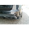 Maxton Design boční difuzory pod zadní nárazník pro Mercedes třída C W205/C63 AMG, carbon-Look, Combi