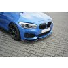 Maxton Design spoiler pod přední nárazník ver.2 pro BMW řada 1 F20- F21 Facelift, černý lesklý plast ABS