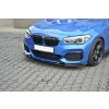 Maxton Design spoiler pod přední nárazník ver.3 pro BMW řada 1 F20- F21 Facelift, černý lesklý plast ABS