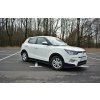 Maxton Design difuzory pod boční prahy pro SsangYong Tivoli, černý lesklý plast ABS