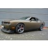 Maxton Design hybridní spoiler předního nárazníku ver.1 pro Dodge Challenger Mk3, černý lesklý plast ABS