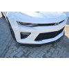 Maxton Design spoiler pod přední nárazník ver.2 pro Chevrolet Camaro 6, carbon-Look, včetně modelu 2018+