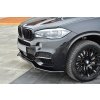 Maxton Design spoiler pod přední nárazník ver.1 pro BMW X5 F15, černý lesklý plast ABS