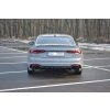 Maxton Design vložka zadního nárazníku pro Audi RS5 F5, černý lesklý plast ABS