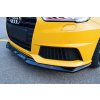 Maxton Design spoiler pod přední nárazník pro Audi S1 Mk1, černý lesklý plast ABS