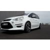 Maxton Design spoiler pod přední nárazník pro Ford S-Max Mk1 Facelift, černý lesklý plast ABS