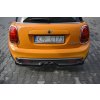 Maxton Design středový spoiler zadního nárazníku pro Mini Cooper F56, černý lesklý plast ABS