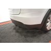 Maxton Design vložka zadního nárazníku pro Tesla Model X Mk1, černý lesklý plast ABS