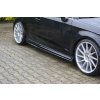 Maxton Design difuzory pod boční prahy pro Audi A3, S3 8V, 8V FL, carbon-Look, Hatchback