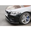 Maxton Design spoiler pod přední nárazník pro BMW M5 F10- F11, černý lesklý plast ABS