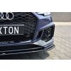 Maxton Design spoiler pod přední nárazník ver.2 pro Audi RS4 B9, carbon-Look