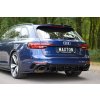 Maxton Design prodloužení spoileru pro Audi RS4 B9, B9 FL, černý lesklý plast ABS