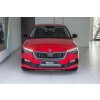 Maxton Design spoiler pod přední nárazník ver.3 pro Škoda Scala, černý lesklý plast ABS