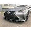 Maxton Design spoiler pod přední nárazník ver.1 pro Lexus RC, černý lesklý plast ABS