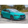 Maxton Design spoiler pod přední nárazník pro Volvo V40 R-Design, černý lesklý plast ABS