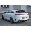 Maxton Design difuzory pod boční prahy pro Kia Cee'd Mk 3/ProCeed GT, černý lesklý plast ABS
